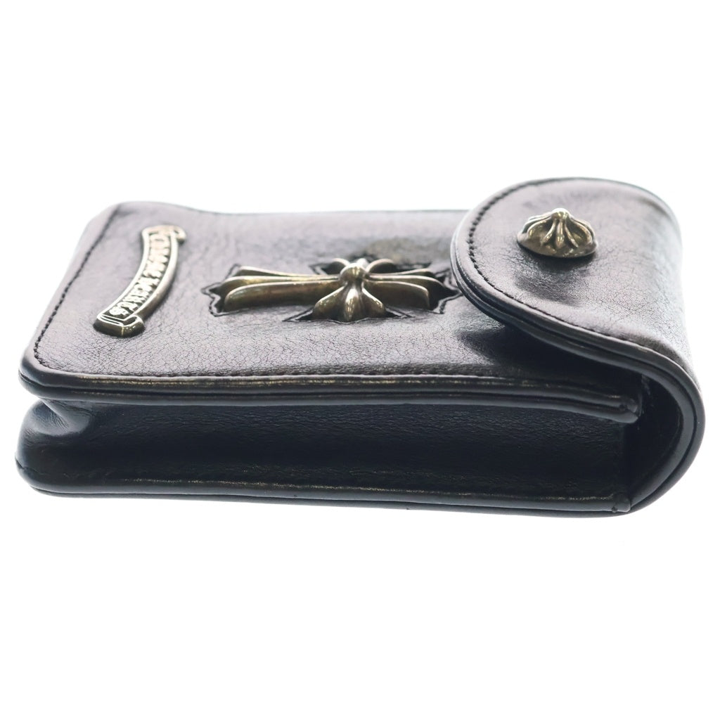 CHROME HEARTS(クロムハーツ) CH CROSS CIGARETTE CASE CHクロス シガレットケース 煙草入れ ブラック/シルバー