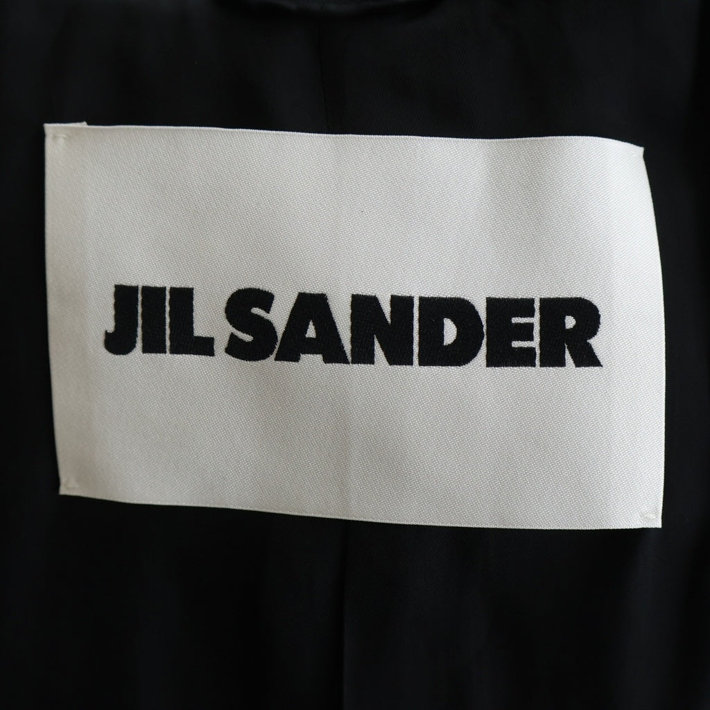 JIL SANDER(ジルサンダー) Cropped Stand Collar Jacket J01BN0142 クロップド スタンドカラー ジャケット レディース ブラック