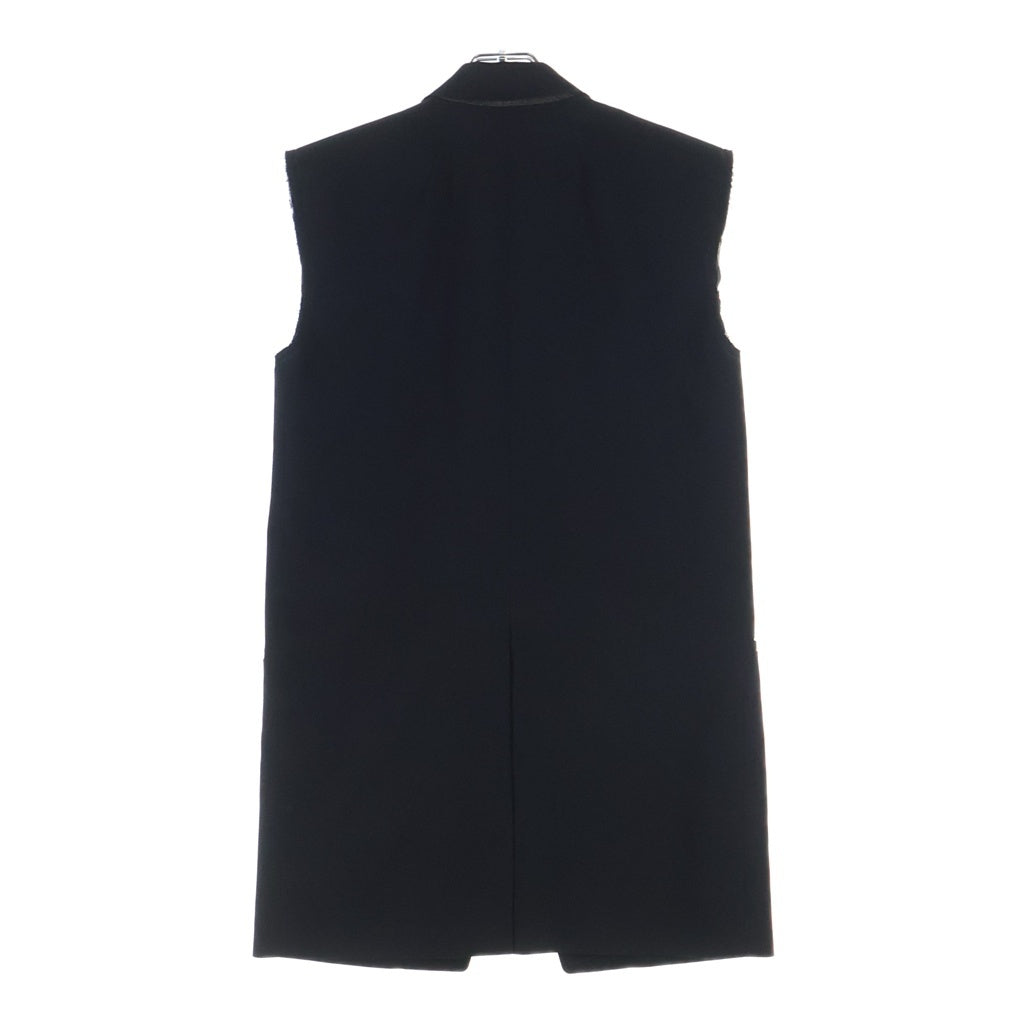 Rick Owens(リックオウエンス) 26SS SL CONCORDIAN JKT RP01F6758-WT コンコルディアン ノースリーブ ジャケット ベスト レディース ブラック