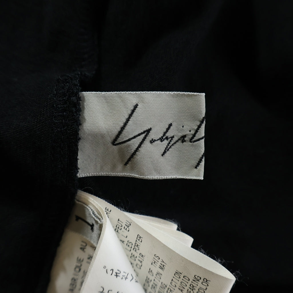 Yohji Yamamoto(ヨウジヤマモト) 比翼 コットン ロング カーディガン