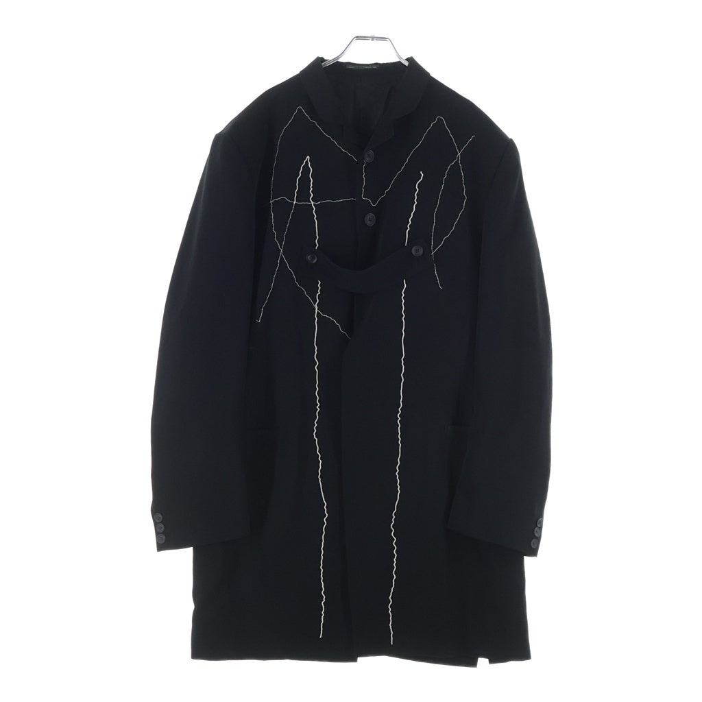 Yohji Yamamoto POUR HOMME(ヨウジヤマモト プールオム) 26SS TA TUXEDO 3POCKETS JACKET HK-J82-500 タキシード 3ポケット テーラード ジャケット ブラック