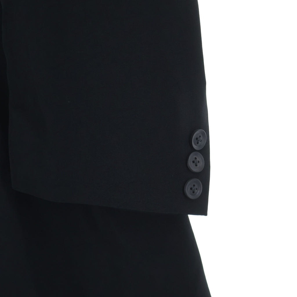 Yohji Yamamoto POUR HOMME(ヨウジヤマモト プールオム) 26SS TA TUXEDO 3POCKETS JACKET HK-J82-500 タキシード 3ポケット テーラード ジャケット ブラック