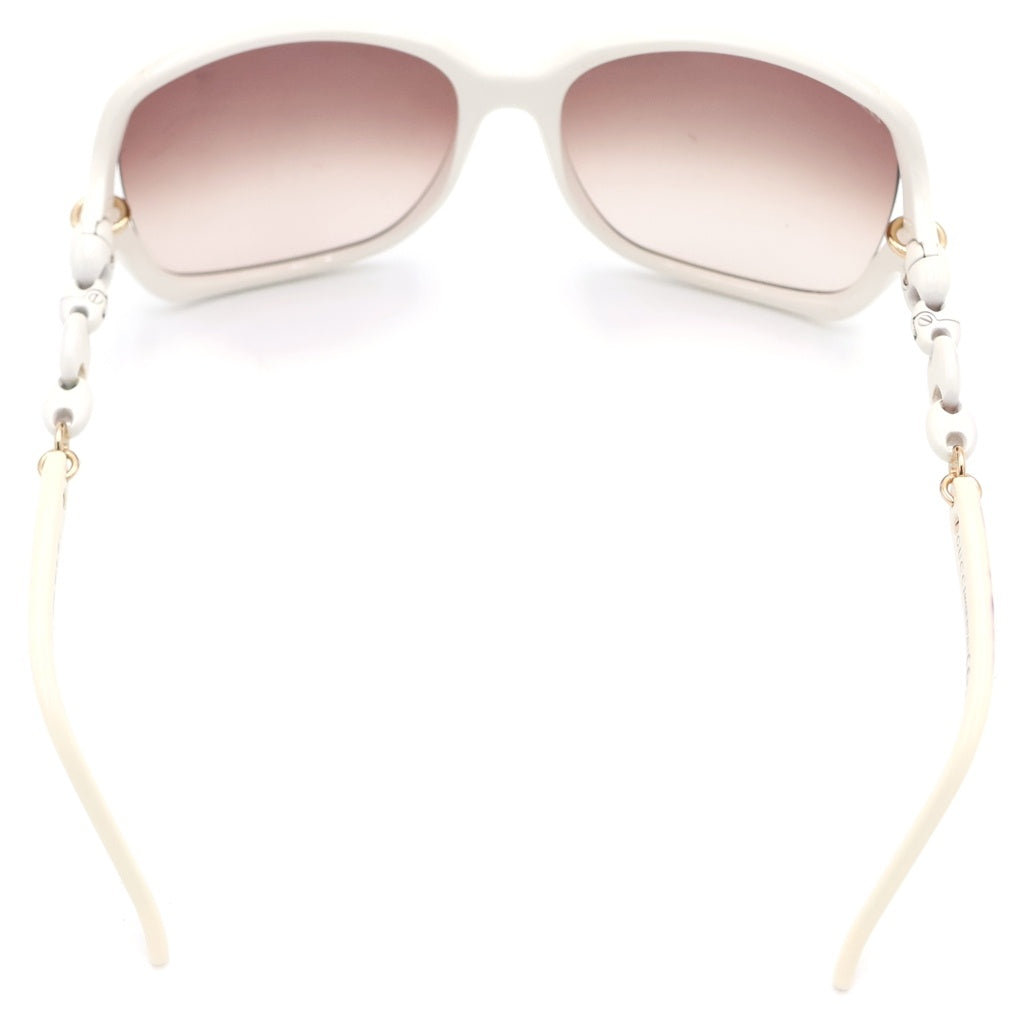 GUCCI(グッチ) バタフライ型 グラデーション サングラス アイウェア 眼鏡 ホワイト 3584-S-3GN-42 レディース