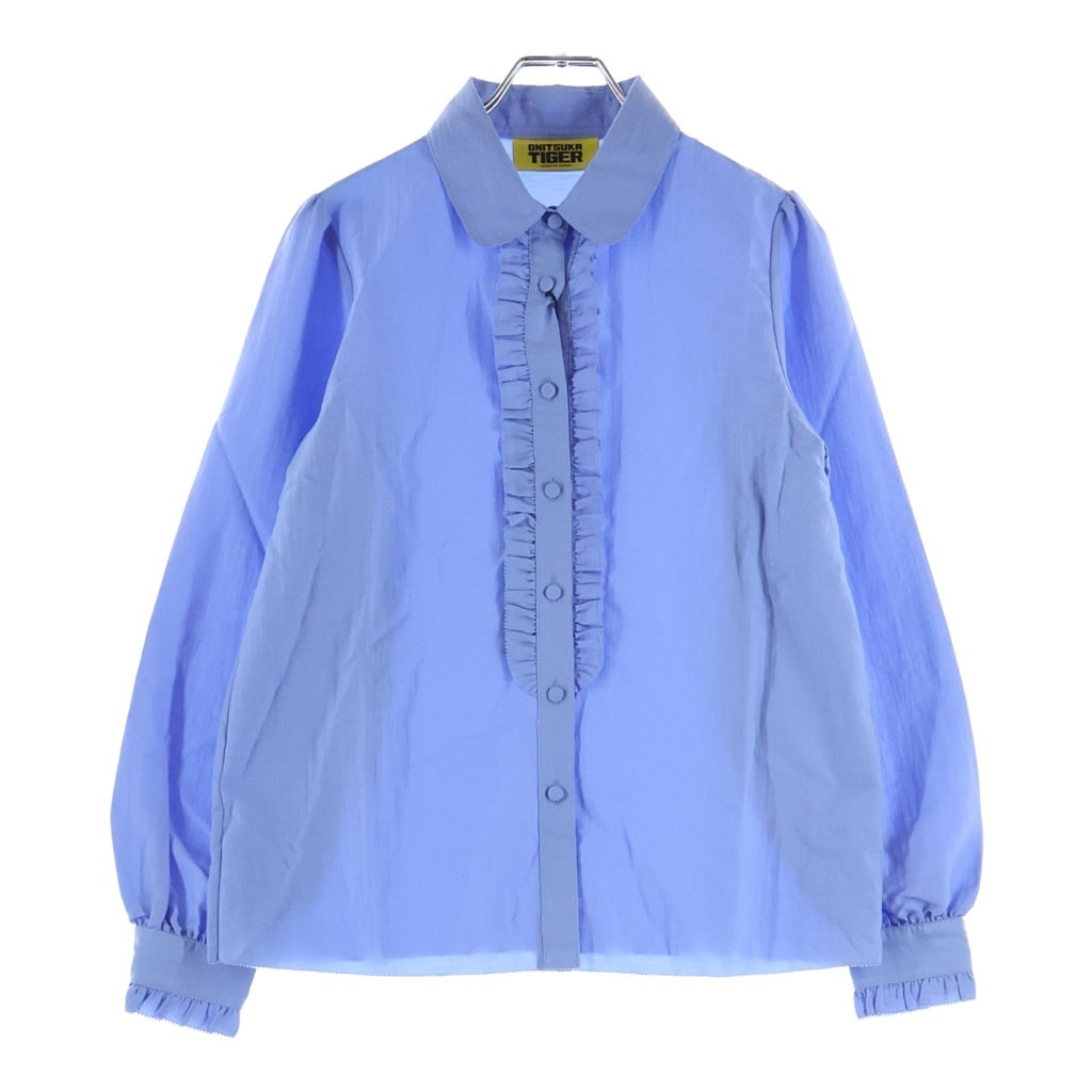 Onitsuka Tiger(オニツカタイガー) WOMEN'S SHIRT 長袖シャツ レディース ブルー 2182B621