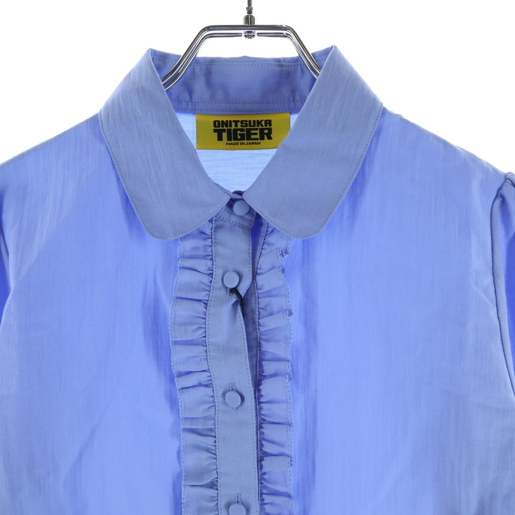 Onitsuka Tiger(オニツカタイガー) WOMEN'S SHIRT 長袖シャツ レディース ブルー 2182B621