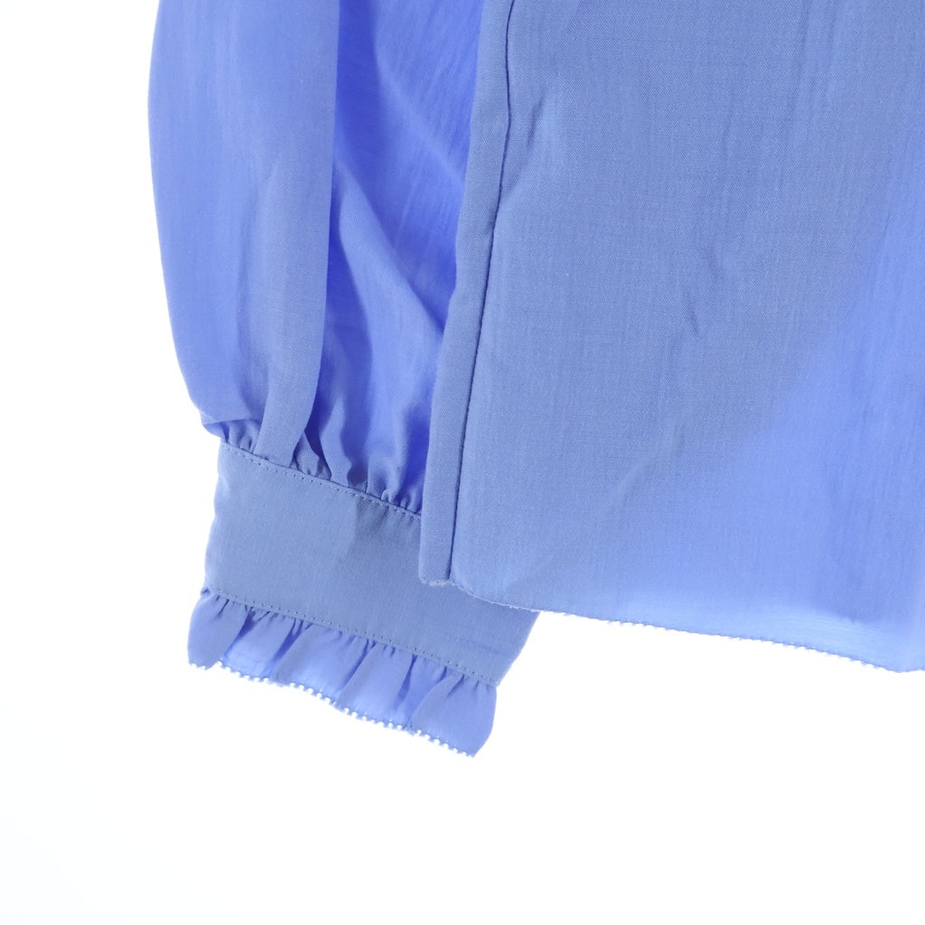 Onitsuka Tiger(オニツカタイガー) WOMEN'S SHIRT 長袖シャツ レディース ブルー 2182B621