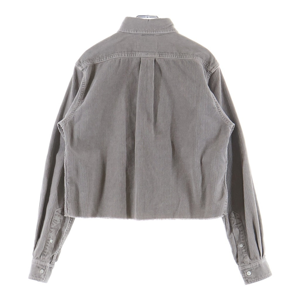 miumiu(ミュウミュウ) Gart-Dyed Corduroy Shirt ガーメントダイ 長袖