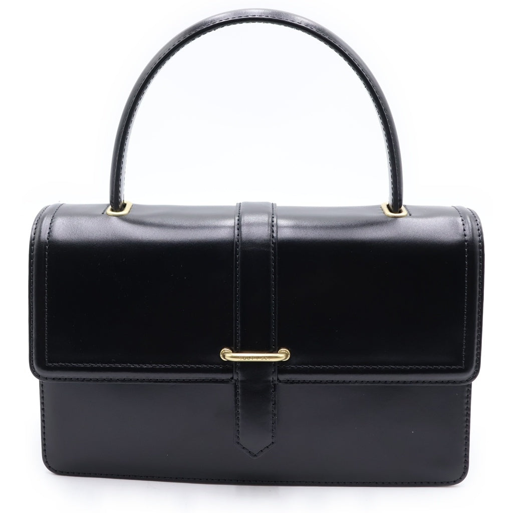 NO BRAND(ノーブランド) TOUT Y EST トゥティエ Sac Barreau サックバロ ハンドバッグ ブラック レディース