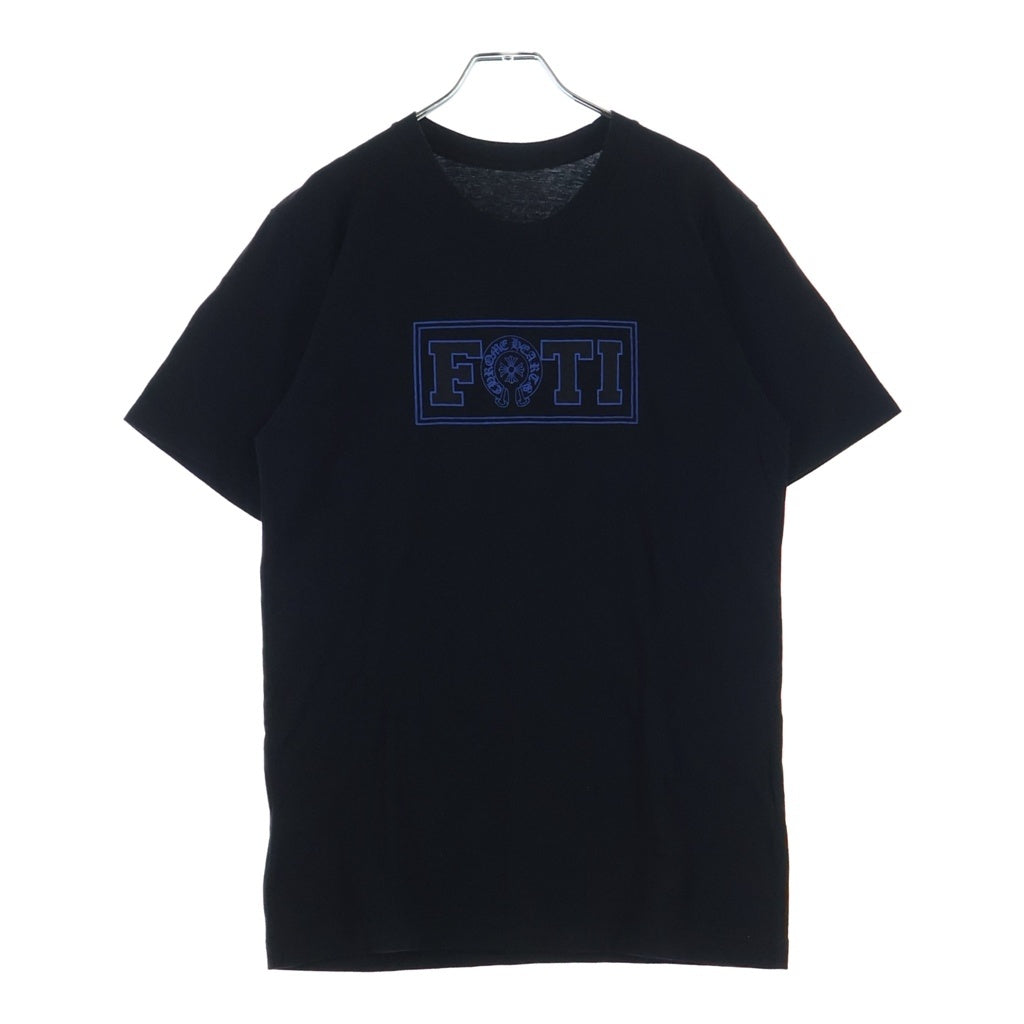 CHROME HEARTS(クロムハーツ) FOTI S/S フォティ バックスクロールラベル マハリアプリント半袖Tシャツカットソー ブラック
