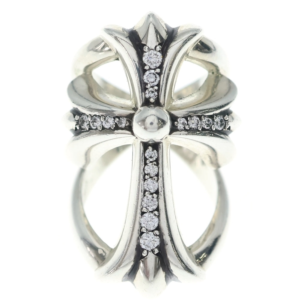 CHROME HEARTS(クロムハーツ) INFINITY CH CRS P/DIA インフィニティCHクロス PAVEダイヤ リング シルバー