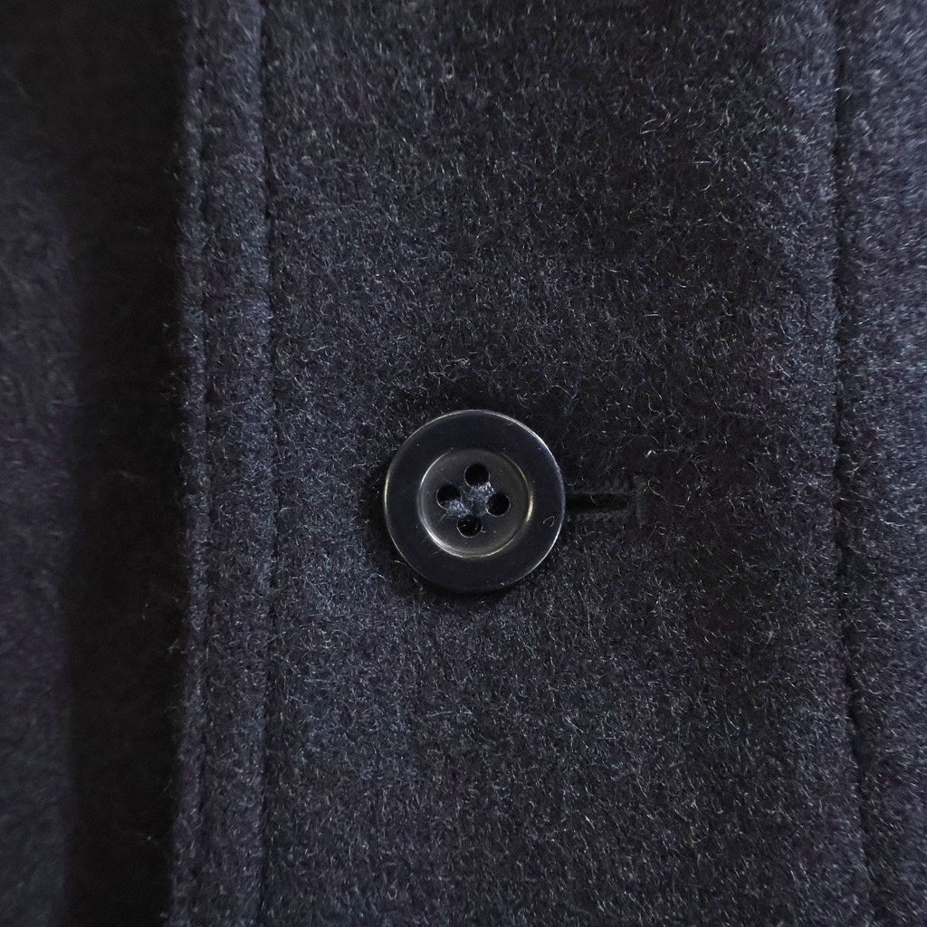 Gosha Rubchinskiy(ゴーシャラブチンスキー) 18AW アシンメトリー ウール コート ジャケット G013-C003 ブラック