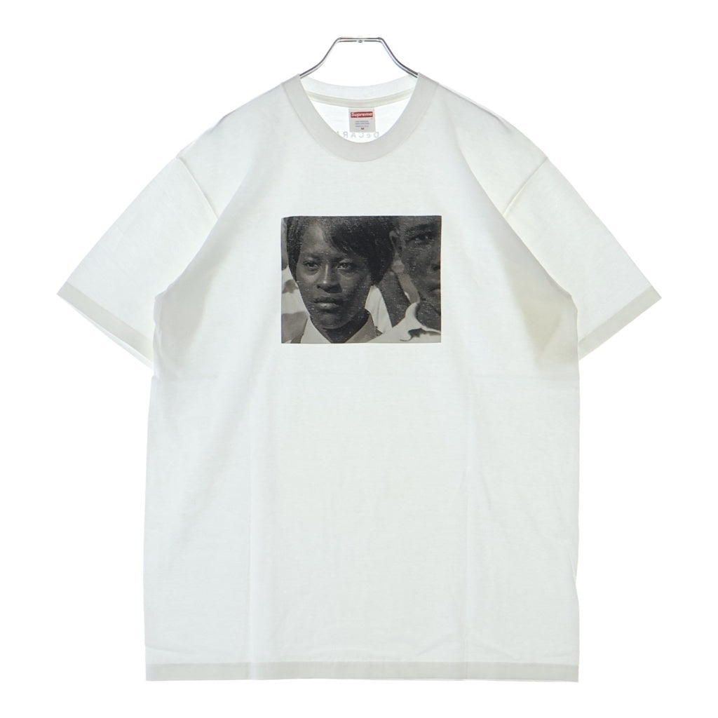 SUPREME(シュプリーム) 22SS ×Roy DeCarava Mississippi Tee ロイ・デカラヴァ フォト ミシシッピ 半袖Tシャツ カットソー ホワイト