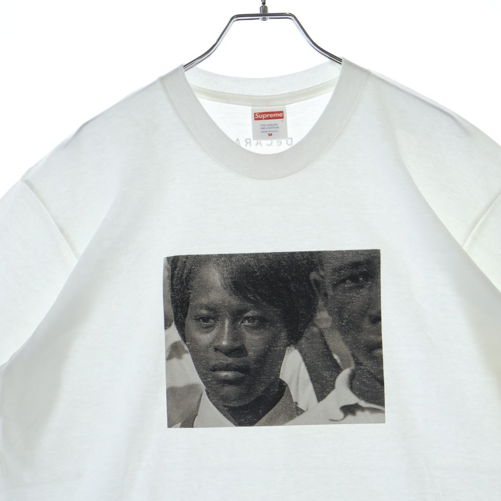 SUPREME(シュプリーム) 22SS ×Roy DeCarava Mississippi Tee ロイ・デカラヴァ フォト ミシシッピ 半袖Tシャツ カットソー ホワイト