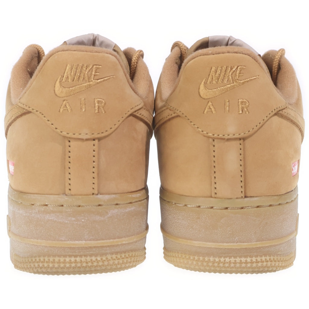 NIKE(ナイキ) ×SUPREME Air Force 1 Low Flax/Wheat DN1555-200 エアフォース1 ロー フラックス/ウィート ローカットスニーカー シューズ US9/27.0cm ブラウン