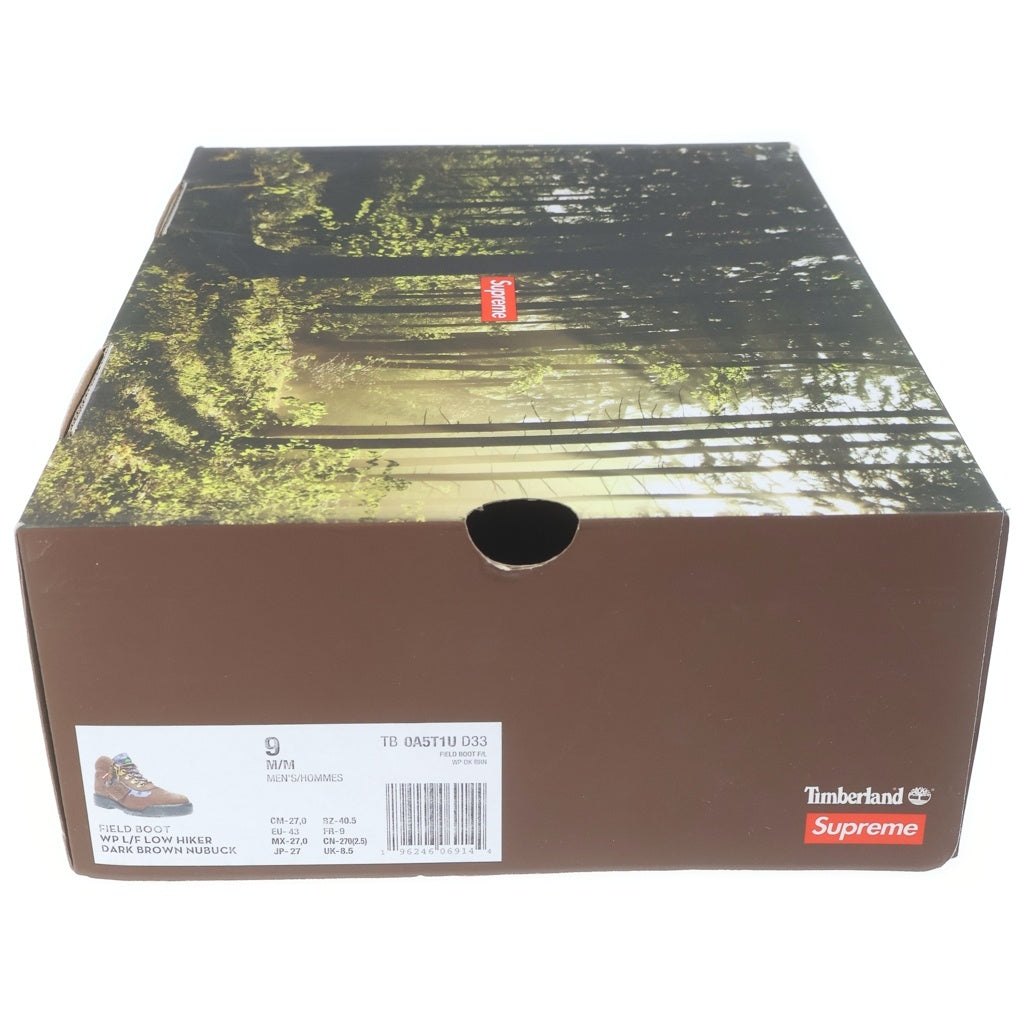SUPREME(シュプリーム) 21AW ×Timberland New York Yankees Field Boot Brown TB0A5T1U ティンバーランド ニューヨークヤンキース フィールドブーツ ブラウン　 US9/27.0cm