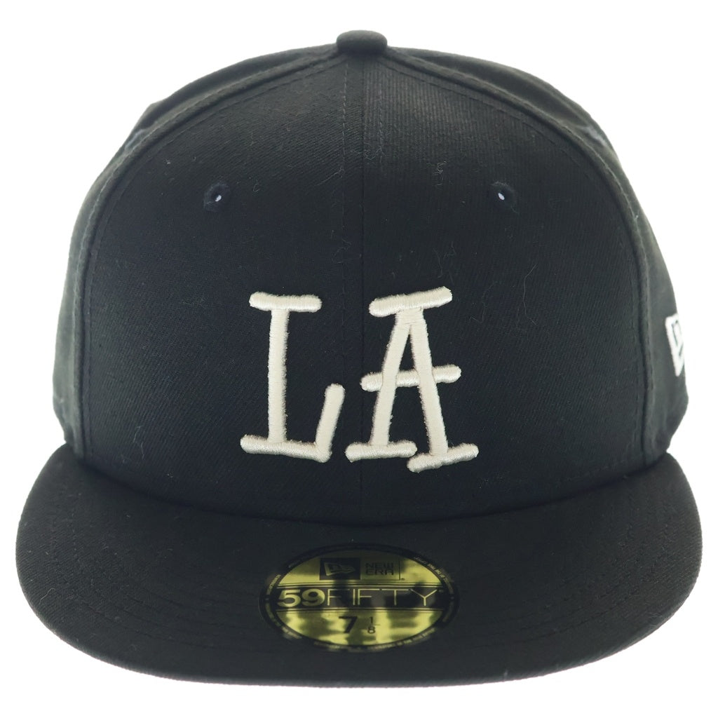 STUSSY(ステューシー) ×NEW ERA LA ニューエラ エルエー キャップ 帽子 ブラック