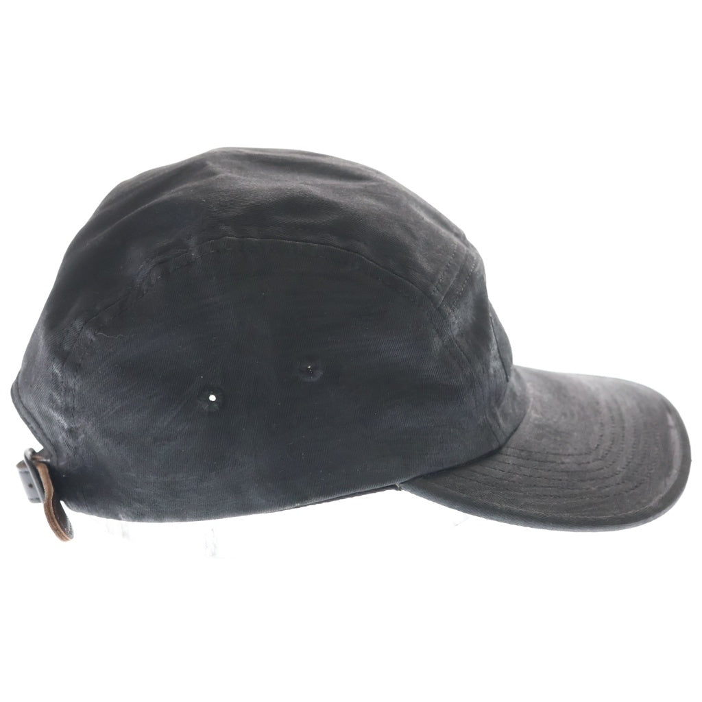 SUPREME(シュプリーム) ×24SS MM6 Maison Margiela Painted Camp メゾンマルジェラ ペイント キャンプ 帽子 ブラック