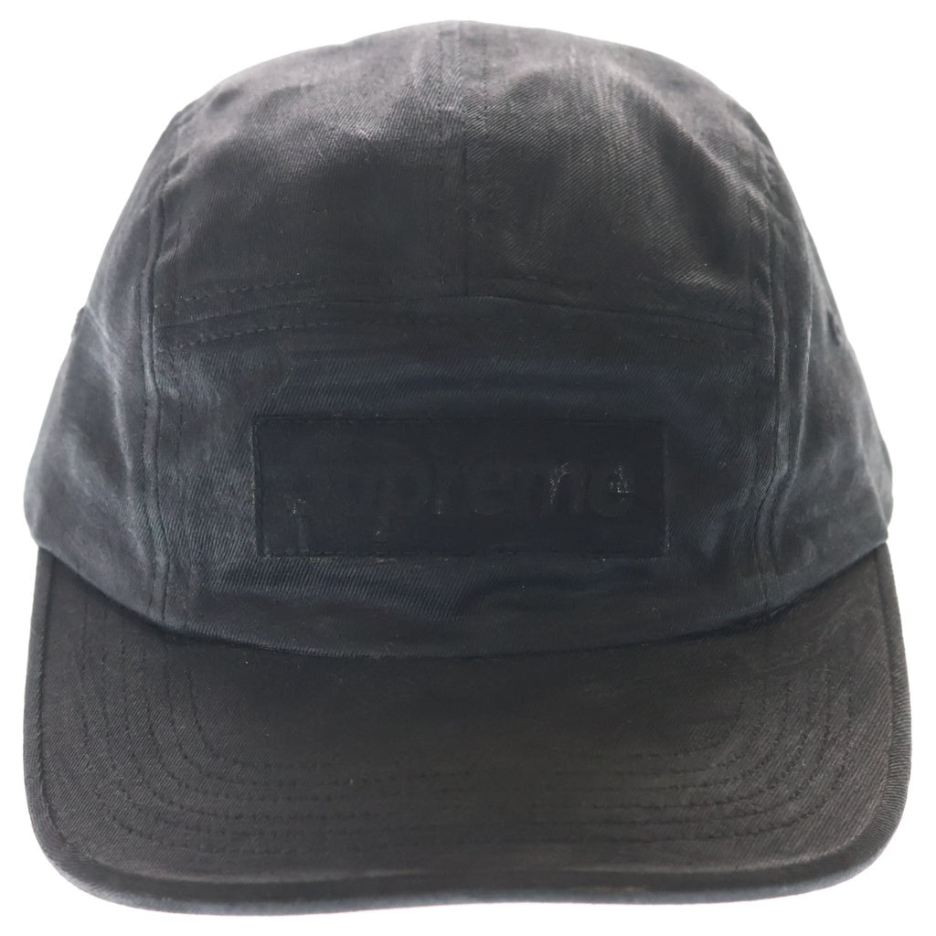 SUPREME(シュプリーム) ×24SS MM6 Maison Margiela Painted Camp メゾンマルジェラ ペイント キャンプ 帽子 ブラック