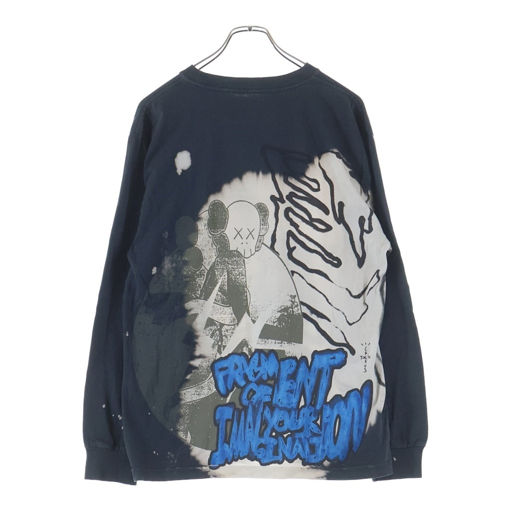 Cactus Jack(カクタスジャック) ×TRAVIS SCOTT KAWS ×FRAGMENT 長袖Tシャツ ロングスリーブ マルチカラー