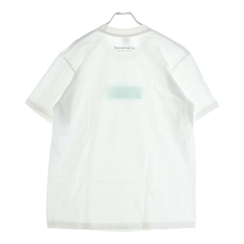 SUPREME(シュプリーム) ×TIFFANY 21AW BOX LOGO TEE ティファニー ボックスロゴティ クルーネックTシャツ ホワイト