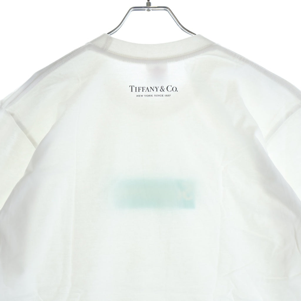 SUPREME(シュプリーム) ×TIFFANY 21AW BOX LOGO TEE ティファニー ボックスロゴティ クルーネックTシャツ ホワイト