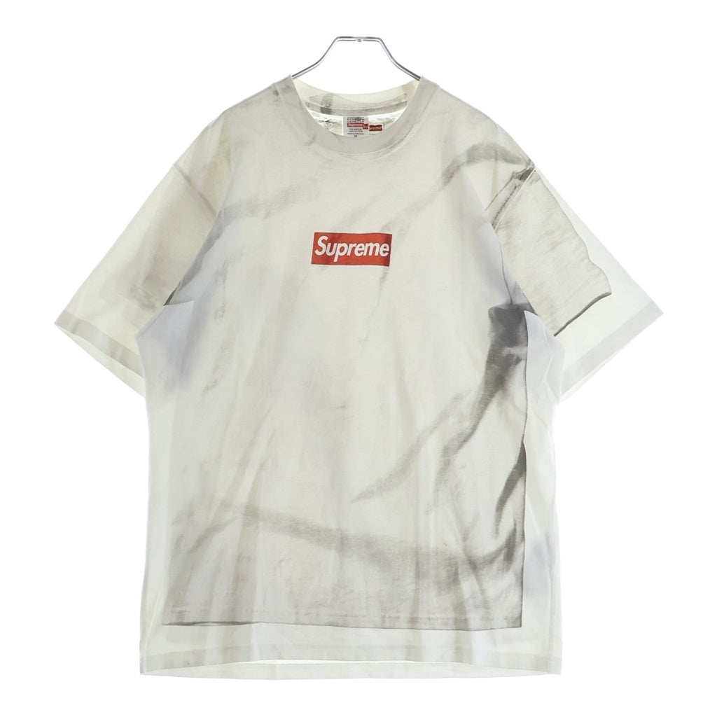 SUPREME(シュプリーム) 24SS MM6 Maison Margieria Box Logo Tee メゾン マルジェラ ボックス ロゴ Tシャツ クルーネック ホワイト