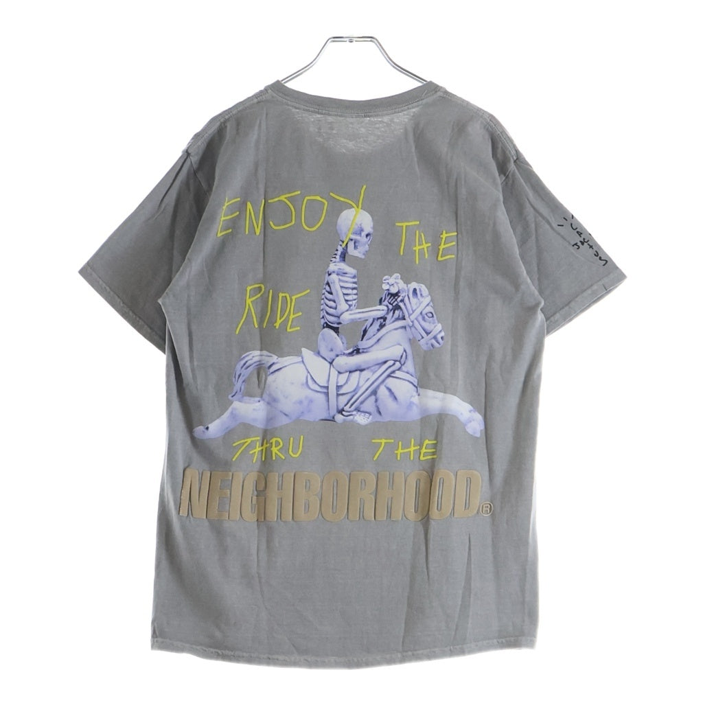 NEIGHBORHOOD(ネイバーフッド) ×CTUS JACK CAROUSEL カルーセル Tシャツ カットソー クルーネック グレー