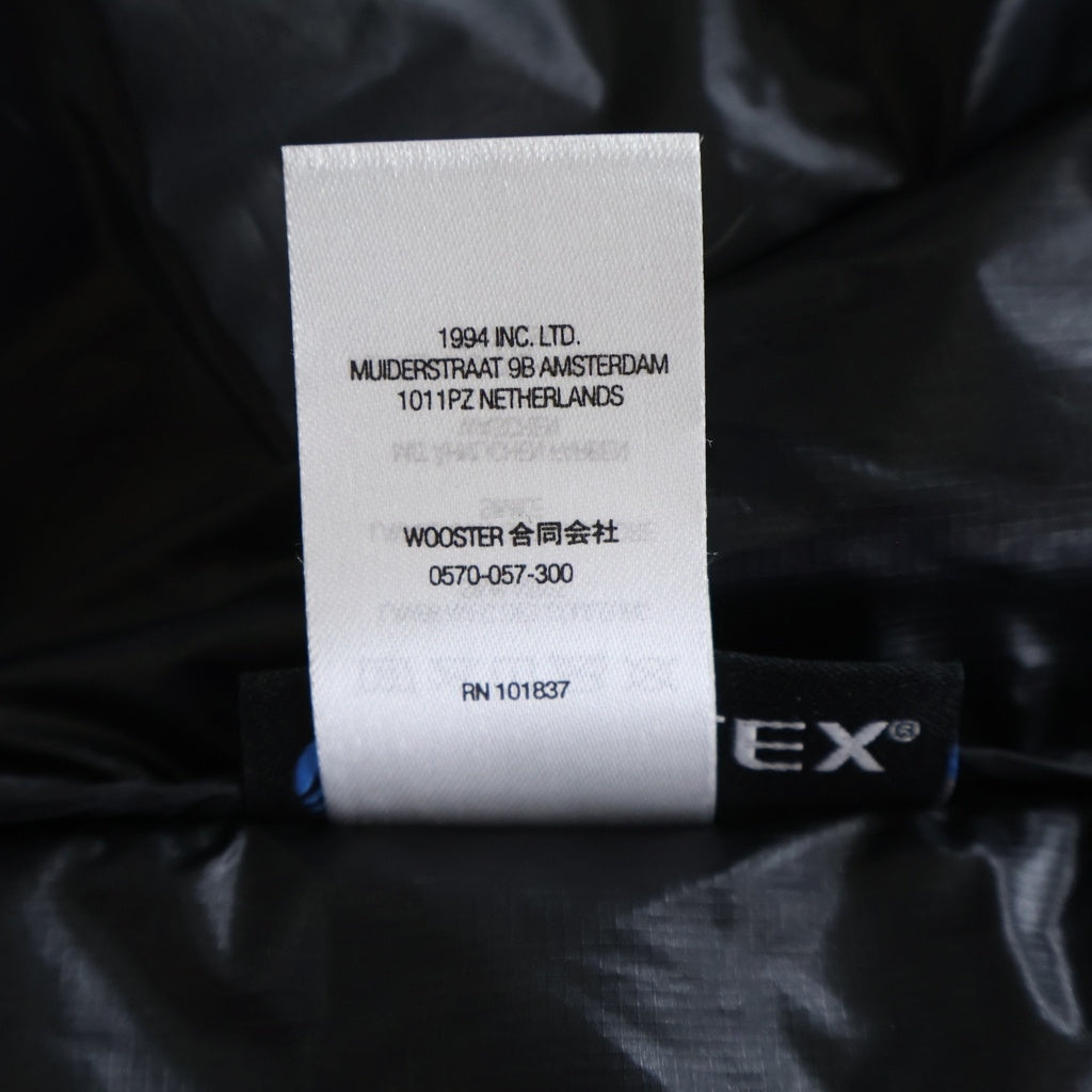 SUPREME(シュプリーム) 22SS Ripstop Hooded Windshell リップストップ フーデッド ウィンドシェル ジップアップジャケット ブラック