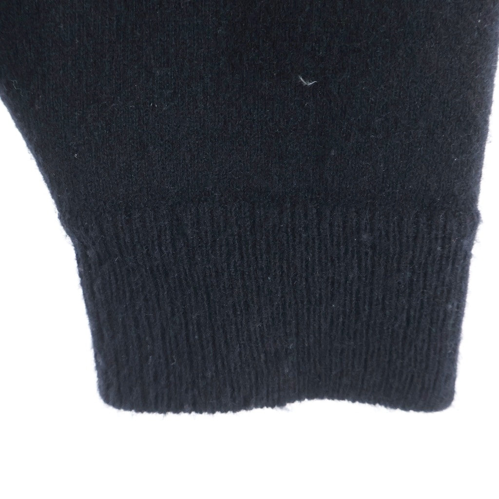 CHROME HEARTS(クロムハーツ) Y NOT Floral Cross Embroidery Crew Neck Cashmere Knit Sweater ワイノット フローラルクロス クルーネックカシミヤニットセーター プルオーバー ニット