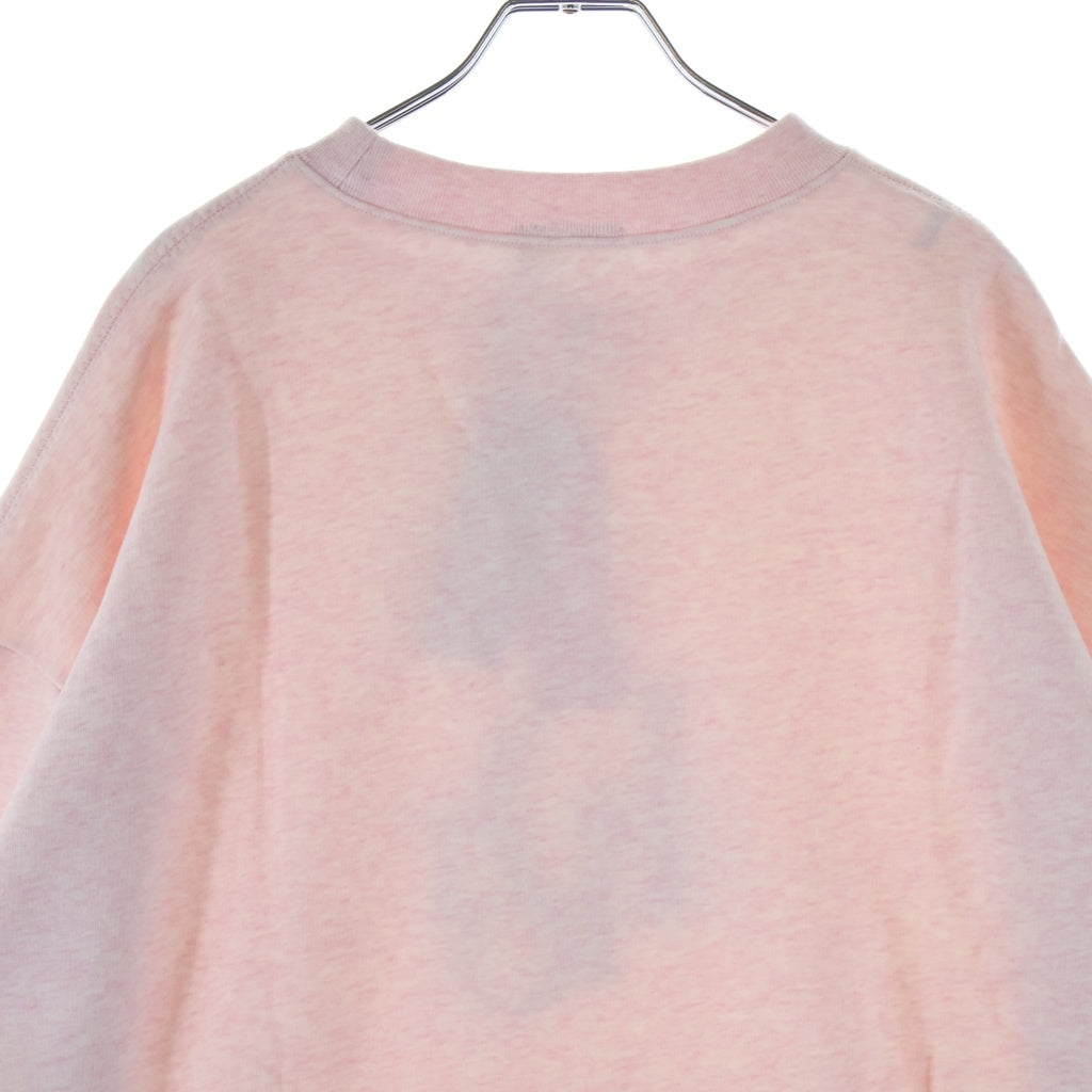 DIOR(ディオール) 23SS ×ERL Sweatshirt ロゴ刺繍 クルーネックスウェットトレーナー ピンク 313J674A0815