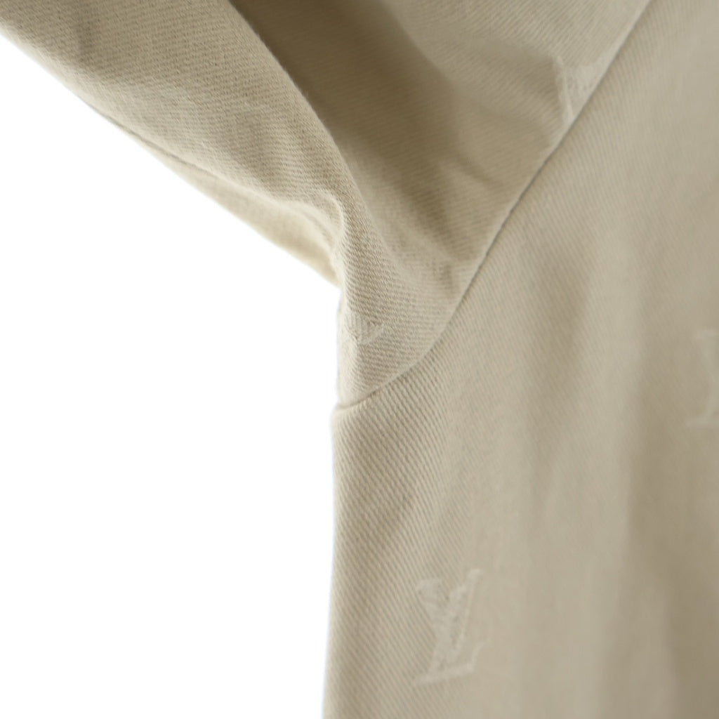 LOUIS VUITTON(ルイヴィトン) 24AW LV Logo All Over Zip Jacket 総柄 ジップアップジャケット ベージュ RM242MQ KKA HRB41W