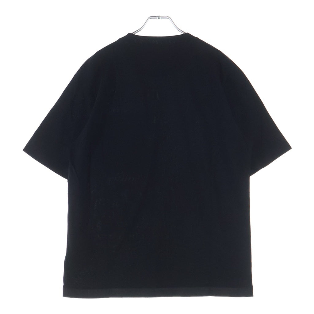 PRADA(プラダ) Re-Nylon T-Shirt リナイロン トライアングルロゴ 半袖Tシャツ ブラック UJN661