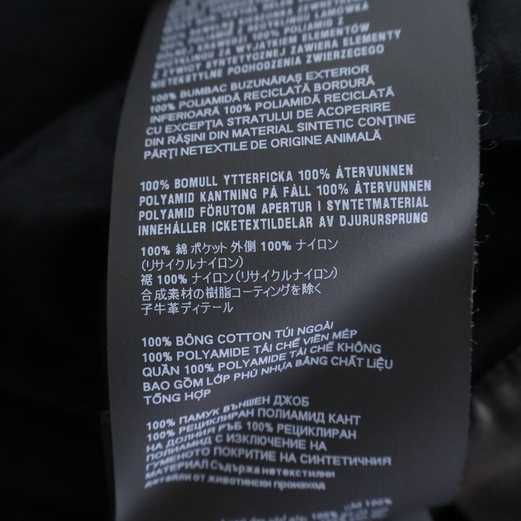 PRADA(プラダ) Re-Nylon T-Shirt リナイロン トライアングルロゴ 半袖Tシャツ ブラック UJN661