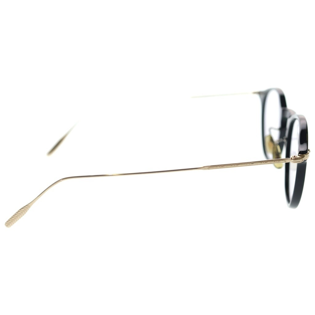 OLIVER PEOPLES(オリバーピープルズ) Alderson ボストンシェイプサングラス 眼鏡 アイウェア ブラック/ゴールド