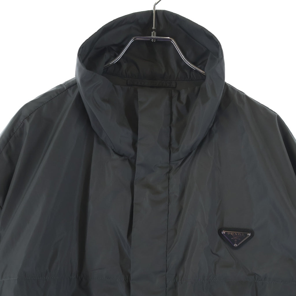 PRADA(プラダ) 24AW Light Technical Fabric Jacket トライアングルロゴ ライトテクニカル ファブリックジャケット ナイロンジャケット シルバー SGC622