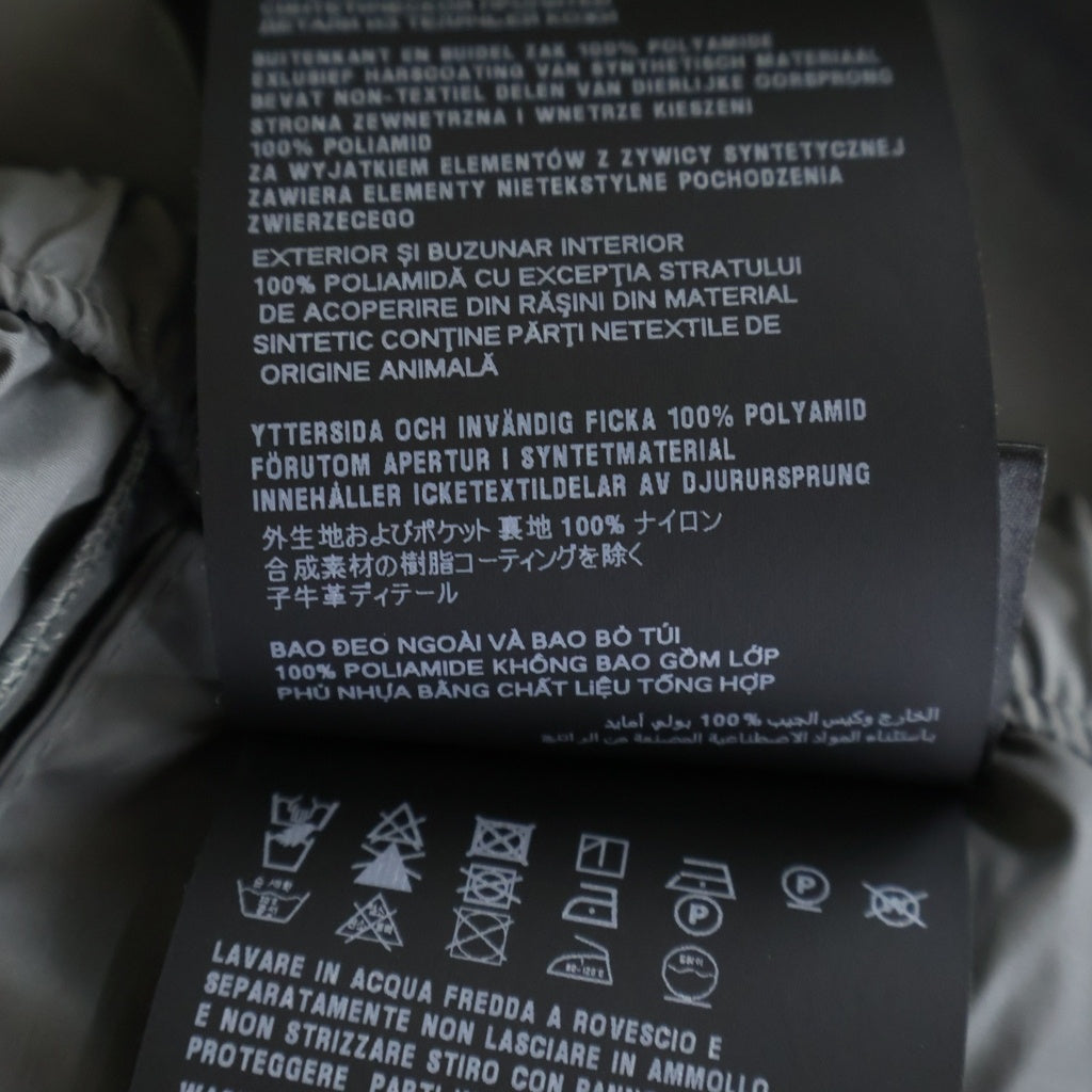 PRADA(プラダ) 24AW Light Technical Pants トライアングルロゴ ライトテクニカル ナイロンパンツ シルバー SPH415