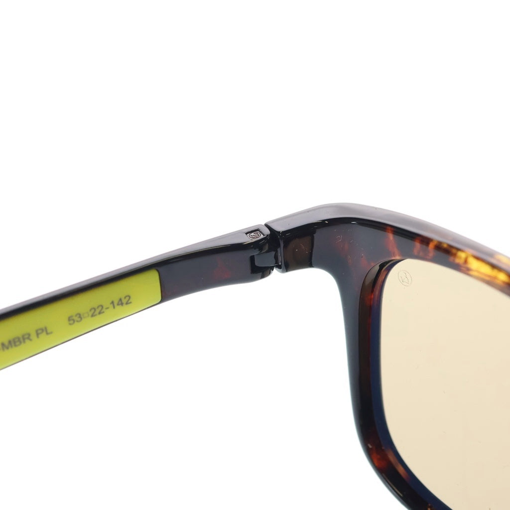 EyeVol(アイヴォル) HEATH 3 偏光レンズ ウェリントンサングラス 眼鏡 アイウェア ブラウン DM-LY-MBR