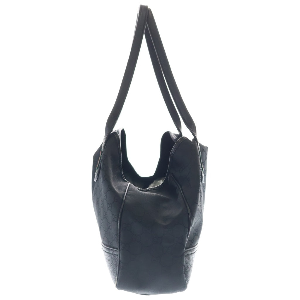 GUCCI(グッチ) GG Nylon Handbag GG総柄 ナイロンハンドバッグ トートバッグ ブラック 293592 レディース