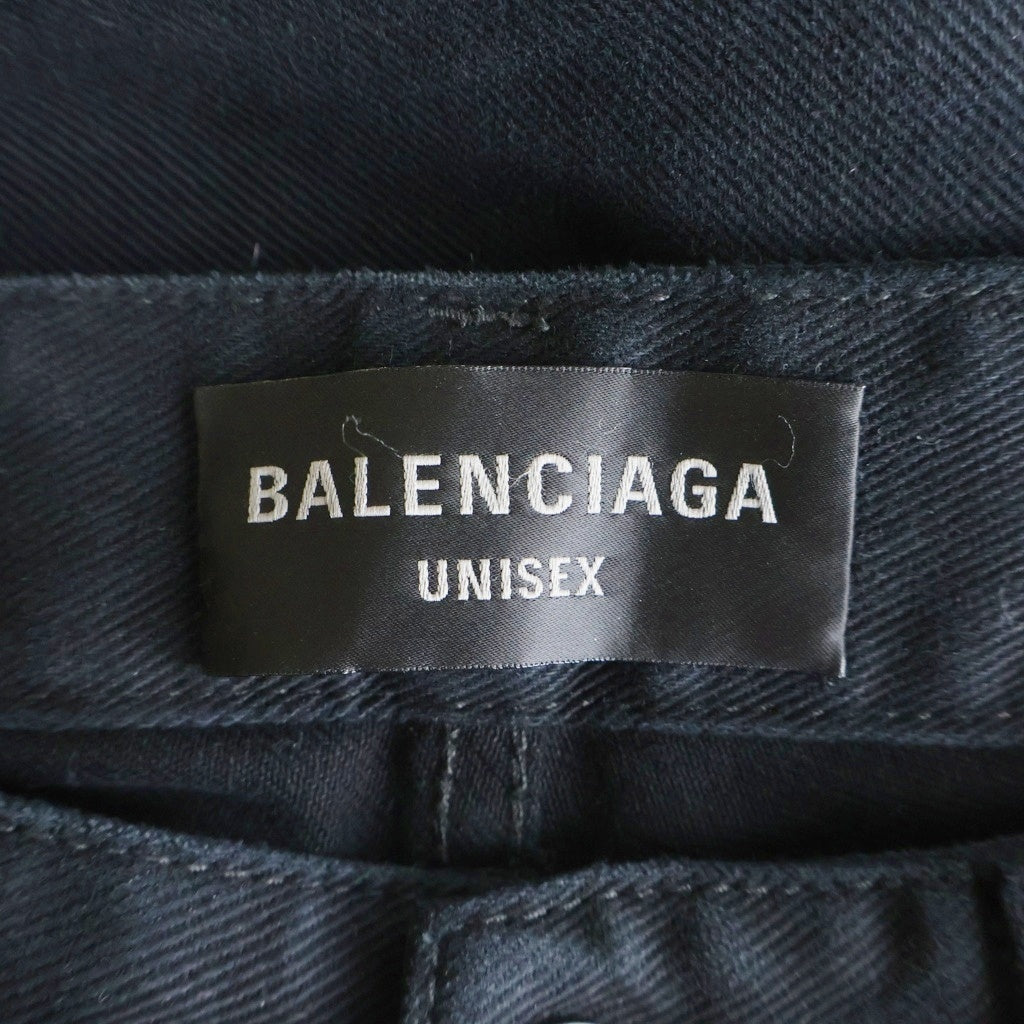 BALENCIAGA(バレンシアガ) 23SS Bootcut Pants ブーツカット デニムパンツ ブラック 751089 TNW11