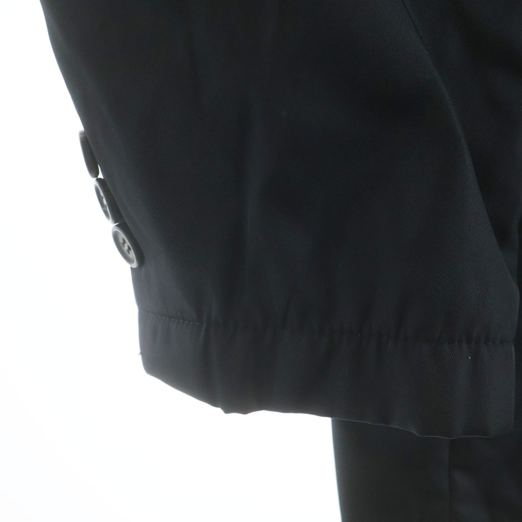 PRADA(プラダ) Re-Nylon Tailored Jacket リナイロン トライアングルロゴ 2B テーラードジャケット ブラック SD099