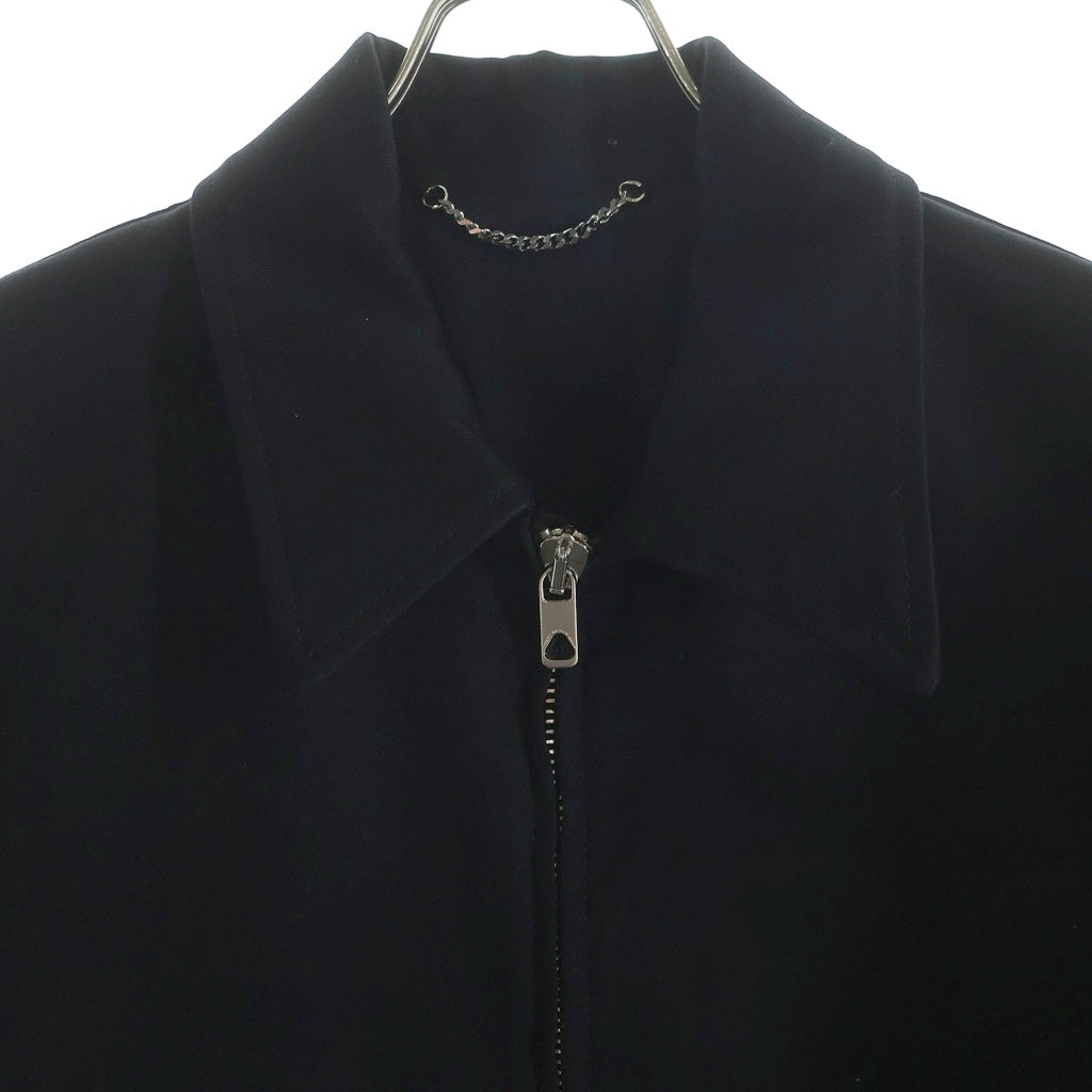DIESEL BLACK GOLD(ディーゼルブラックゴールド) ROYAL FAMILY ロイヤルファミリー 刺繍ブルゾン ジャケット ブラック/ホワイト