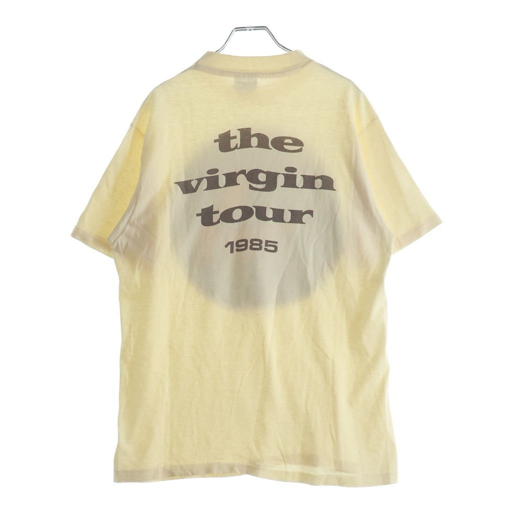 VINTAGE(ヴィンテージ) 80s MADONNA THE VIRGIN TOUR マドンナ ザ・ヴァージン ツアー Tシャツ 半袖カットソー ホワイト