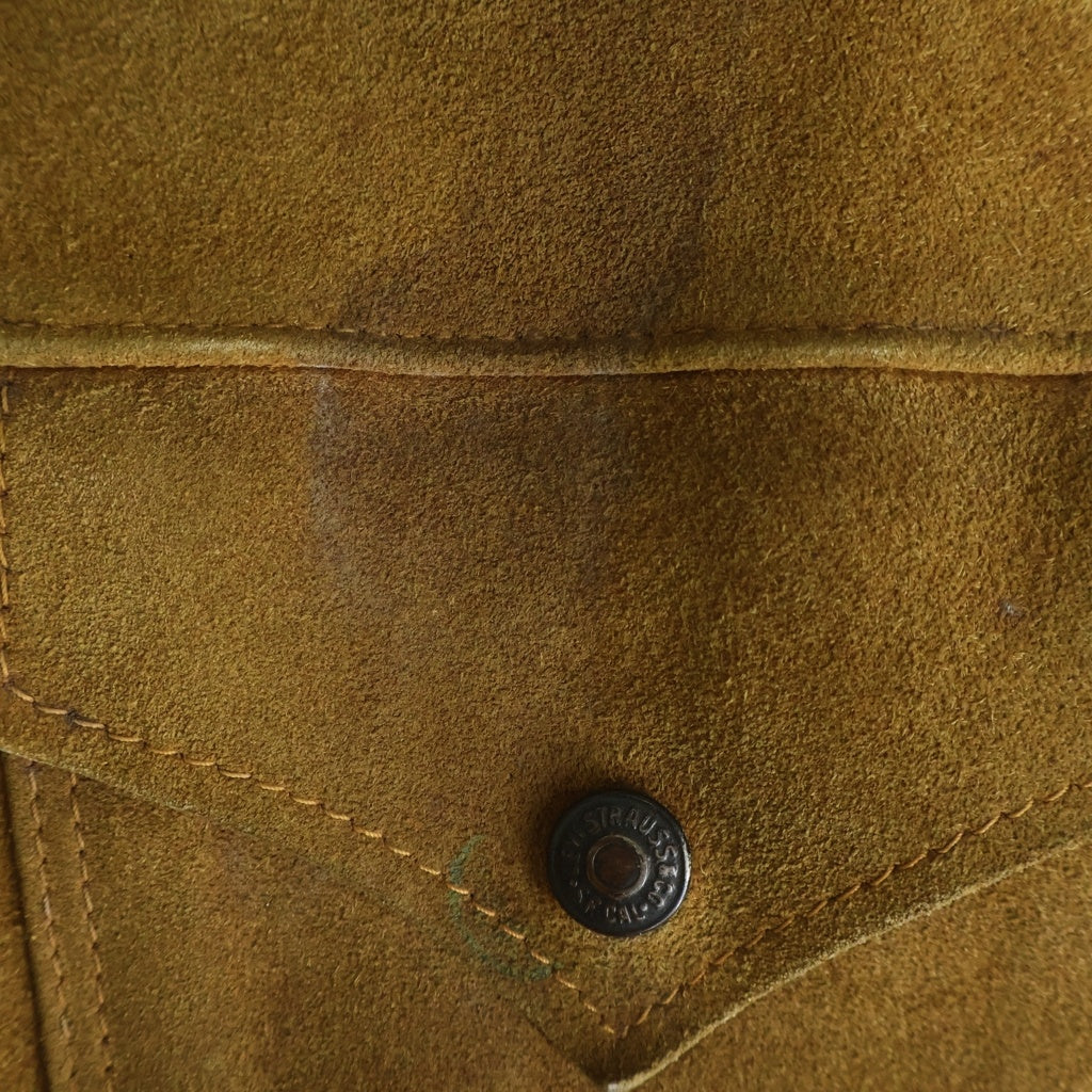 Levi's(リーバイス) 50S Short Horn Suede Lether Jacket ショートホーン スエード レザージャケット ブラウン