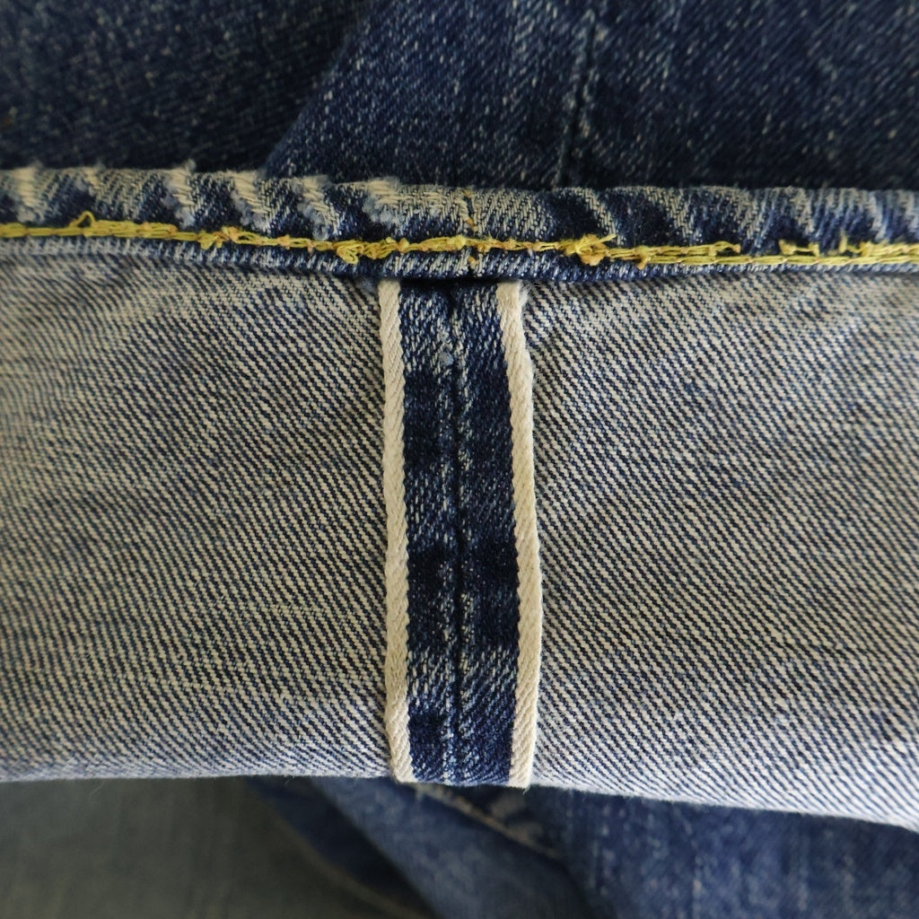 Levi's(リーバイス) 50S 501XX ギャラ入り 紙パッチ BIGE 両面タフ ボタンフライデニムパンツ インディゴ