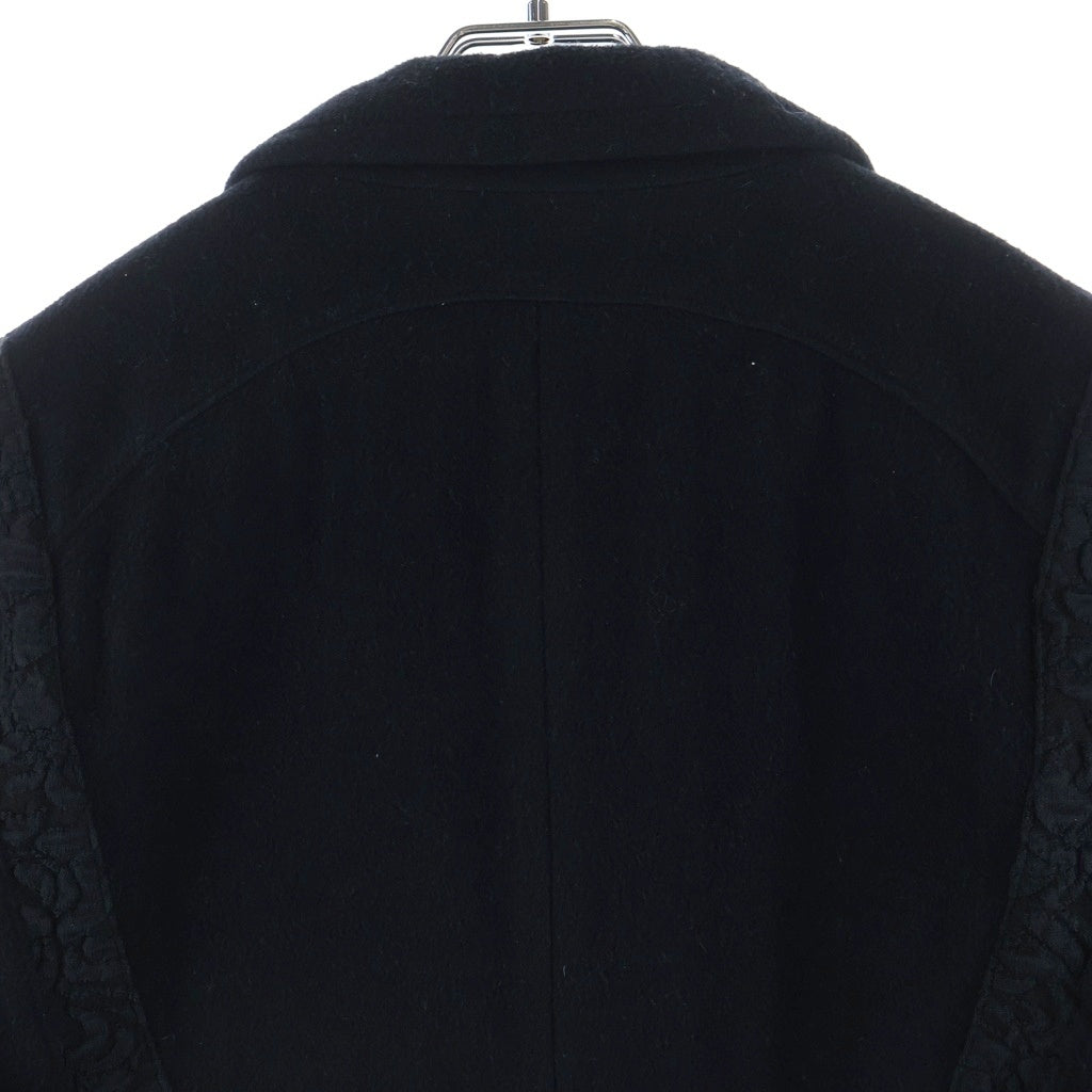 _J.L - A.L_(ジェイラル) Suit Jacket レース切替 ウールスーツジャケット ブラック JBMW023FA20