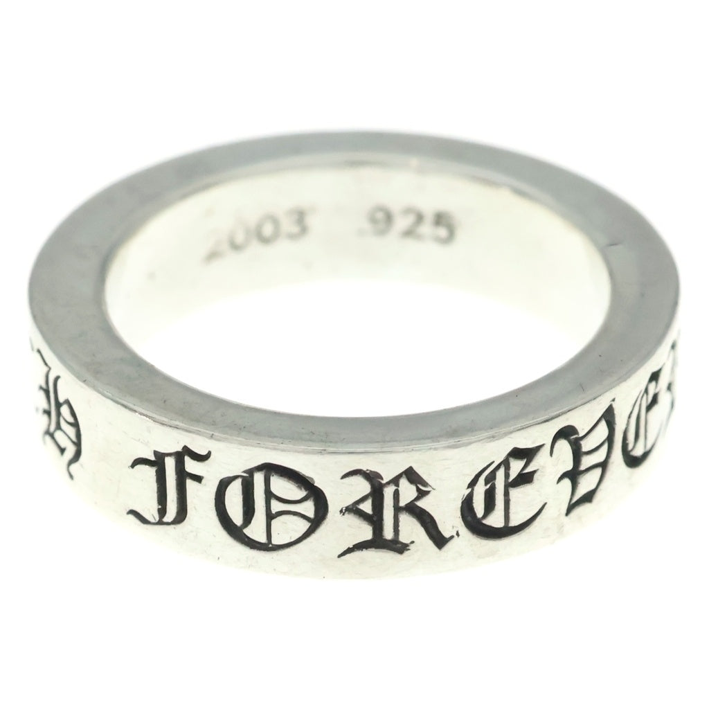 CHROME HEARTS(クロムハーツ) 6mm SPACER FOREVER 6mmスペーサーリング フォーエバーシルバーBCA337