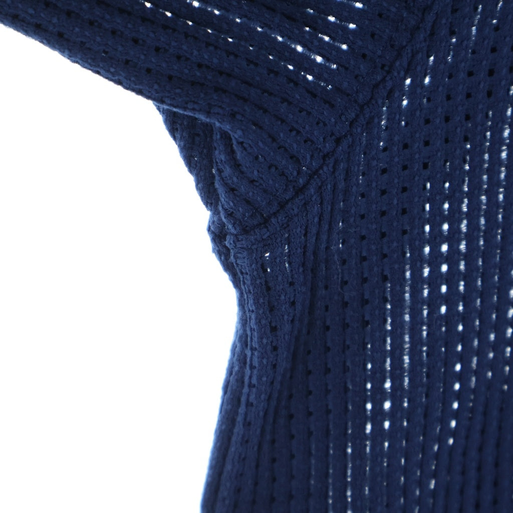 SUPREME(シュプリーム) 25SS Polartec Mesh L/S Football Top Navy ポーラテック メッシュ フットボールシャツ 長袖Tシャツ ネイビー