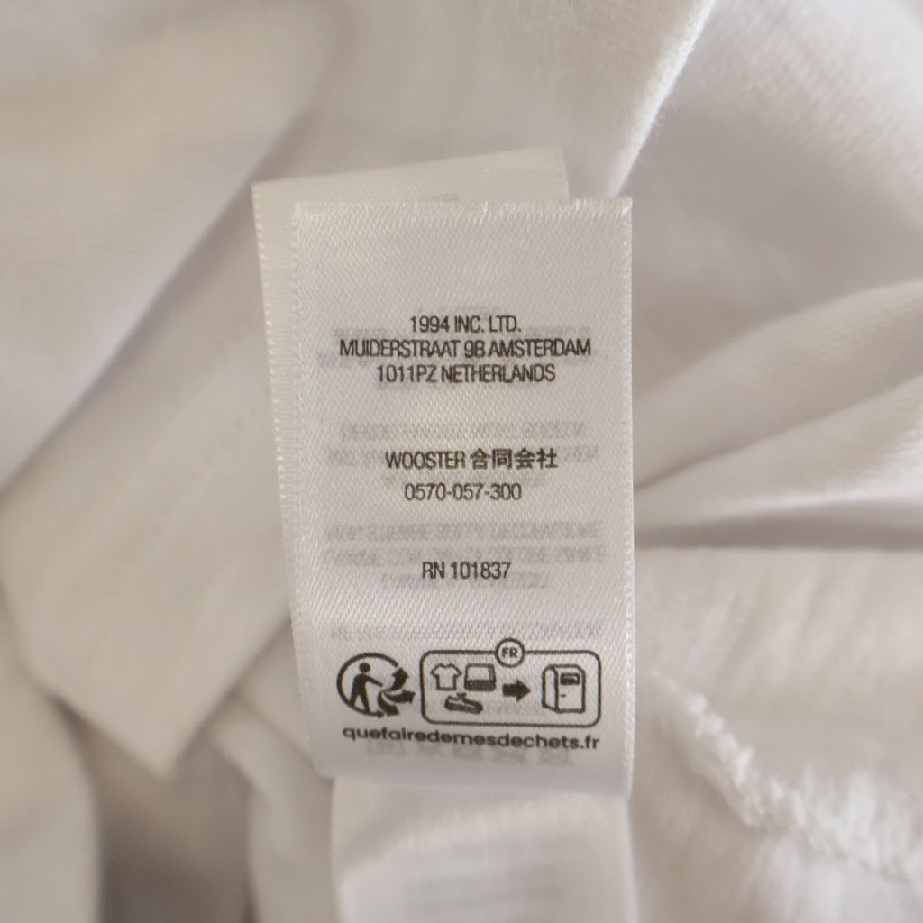 SUPREME(シュプリーム) 25AW Collegiate Applique S/S Top White カレッジロゴ 半袖Tシャツ ホワイト