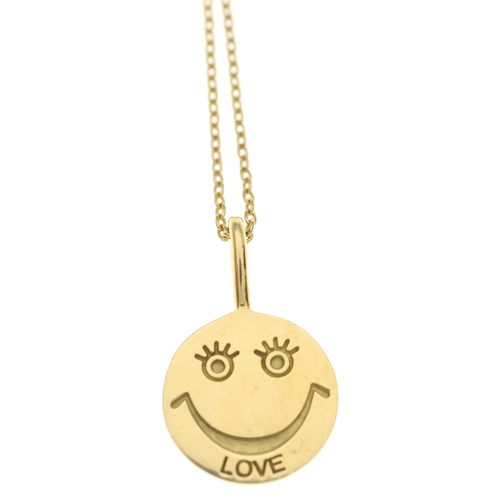 A Love Movement(ア ラブ ムーブメント) 18K ×WBA ウィードリーフ コインペンダント ネックレス ゴールド レディース