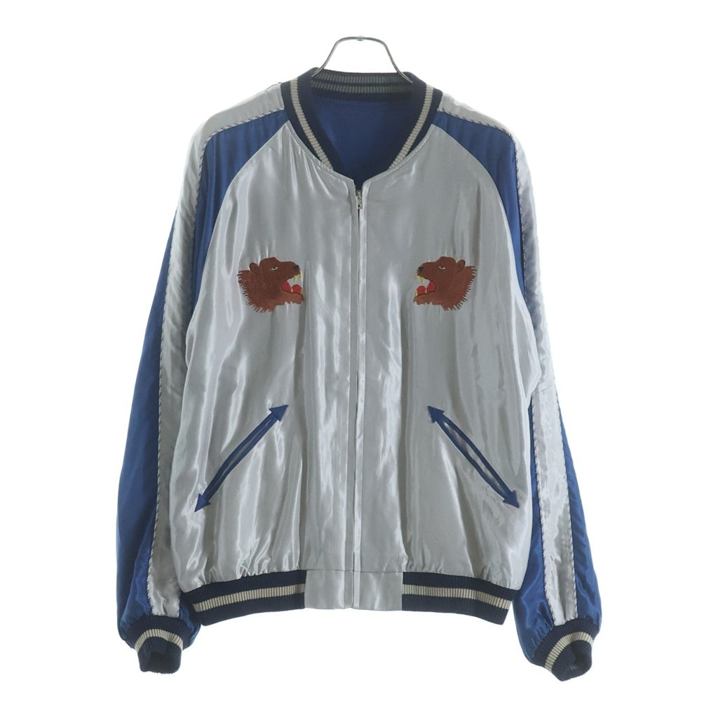 TAILOR TOYO(テーラー東洋) BEAMS別注 MLB Los Angeles Dodgers Satin Jacket ビームス ロサンゼルス ドジャーズ リバーシブルジャケット スカジャン ブルー TT15465BM